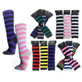 Knee High Striped Socks